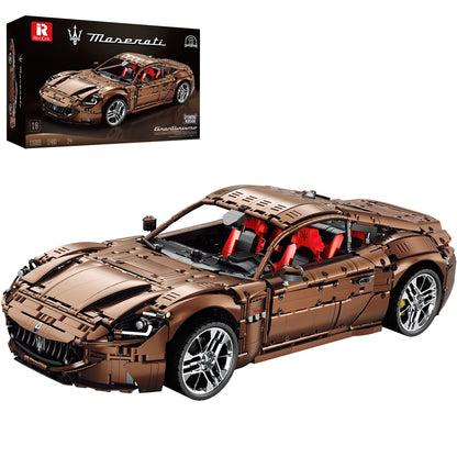 Reobrix 1:8 RC sports car building kit, 5480 pieces, remote control racing model for adults.